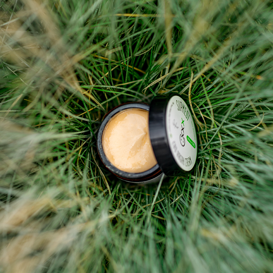 CBD argan crème gezonde huid